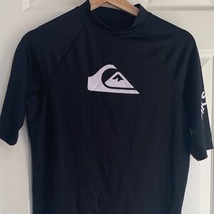 Quiksilver Black and White Rash Guard